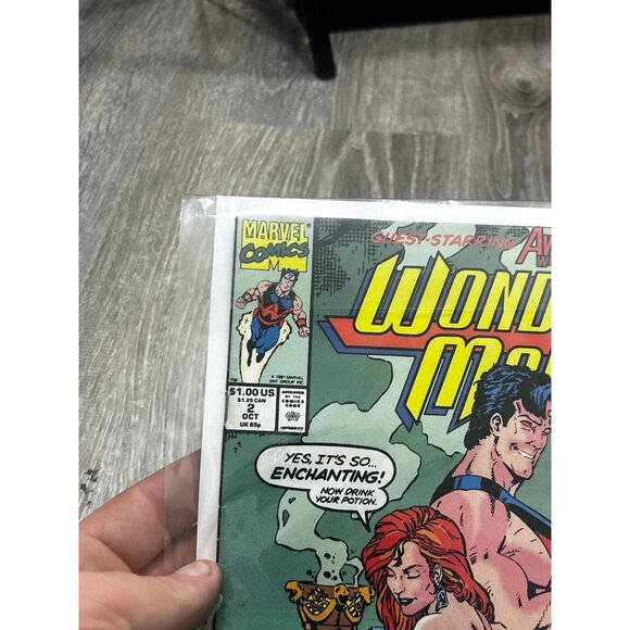 Marvel Comic Book Wonder Man 2 Avengers Endgame Jan 1991 - Picture 2 of 6